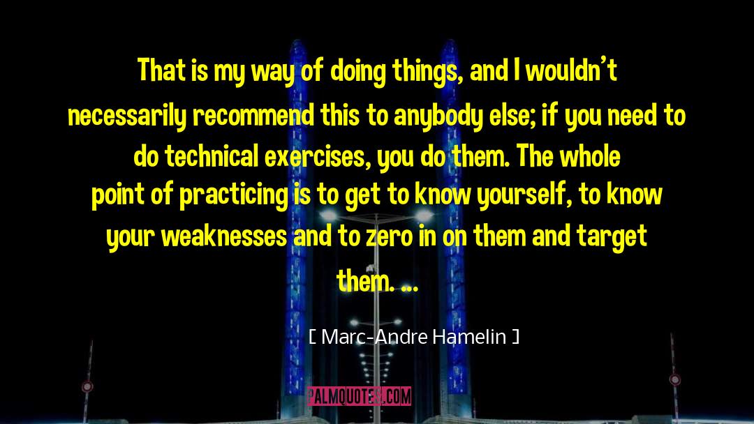 Employing quotes by Marc-Andre Hamelin