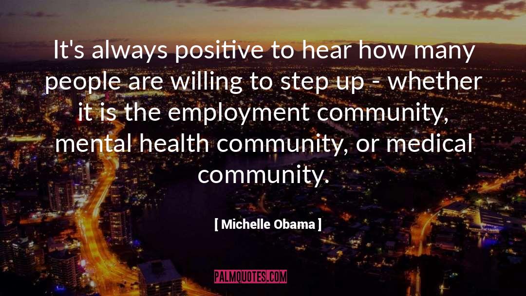 Employment quotes by Michelle Obama