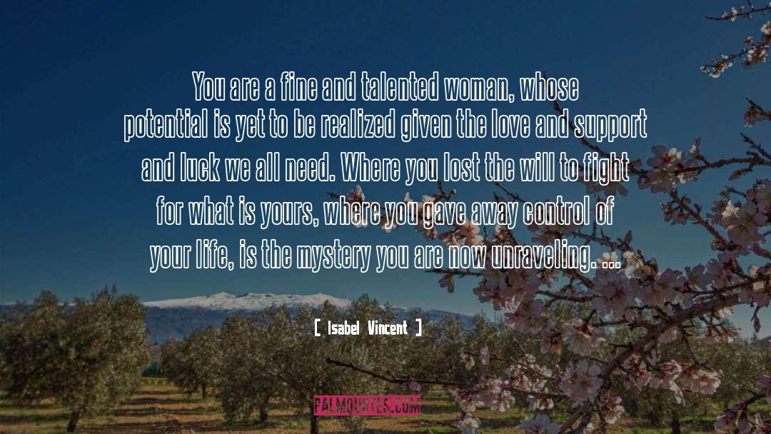 Empower Yourself quotes by Isabel Vincent