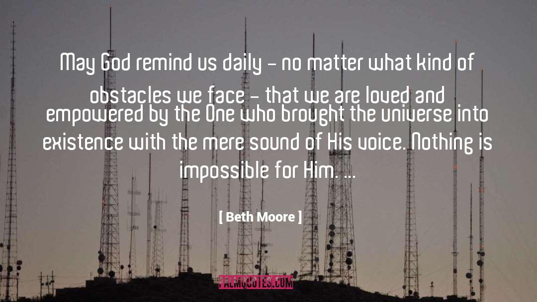 Empowered quotes by Beth Moore