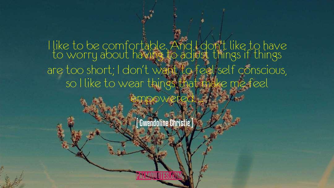 Empowered Self quotes by Gwendoline Christie