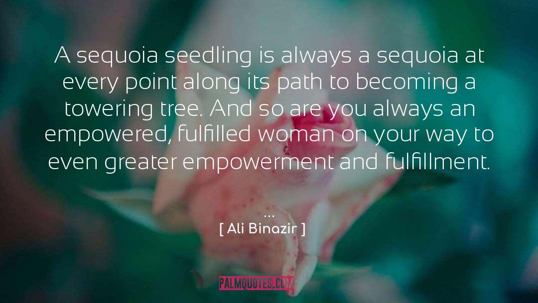 Empowered Women 101 quotes by Ali Binazir