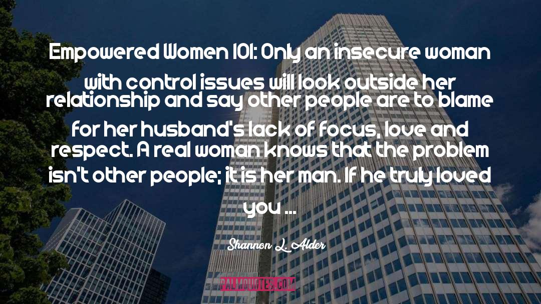 Empowered Women quotes by Shannon L. Alder