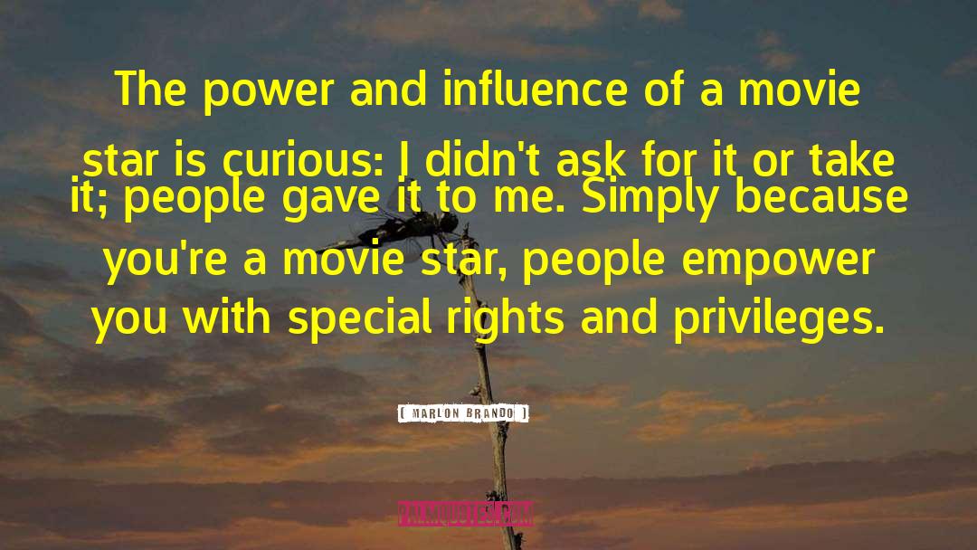 Empowering 101 quotes by Marlon Brando
