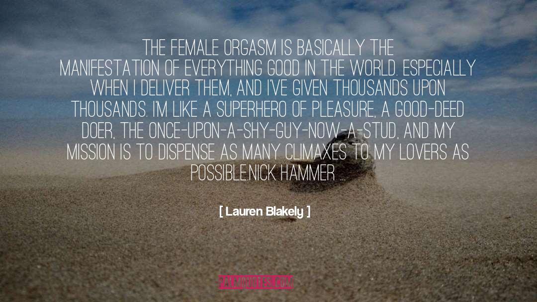 Empowering Female quotes by Lauren Blakely