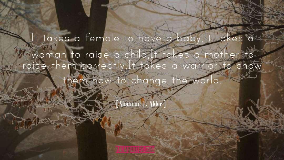 Empowering Female quotes by Shannon L. Alder