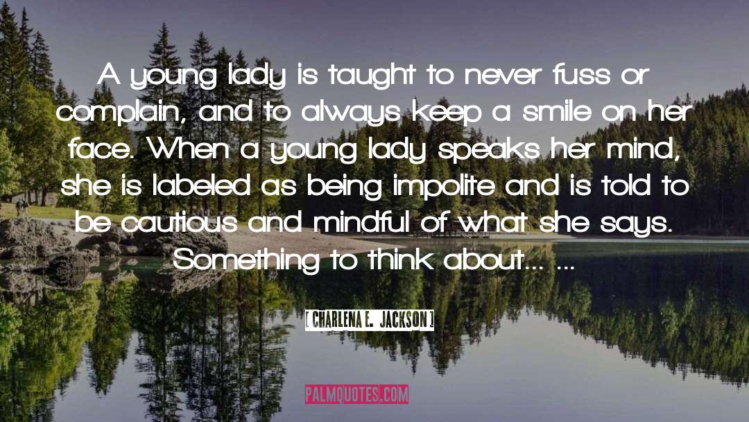 Empowering Girls quotes by Charlena E.  Jackson