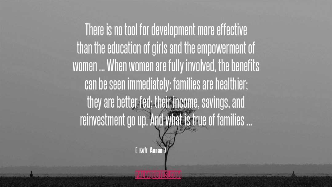 Empowerment Of Women quotes by Kofi Annan