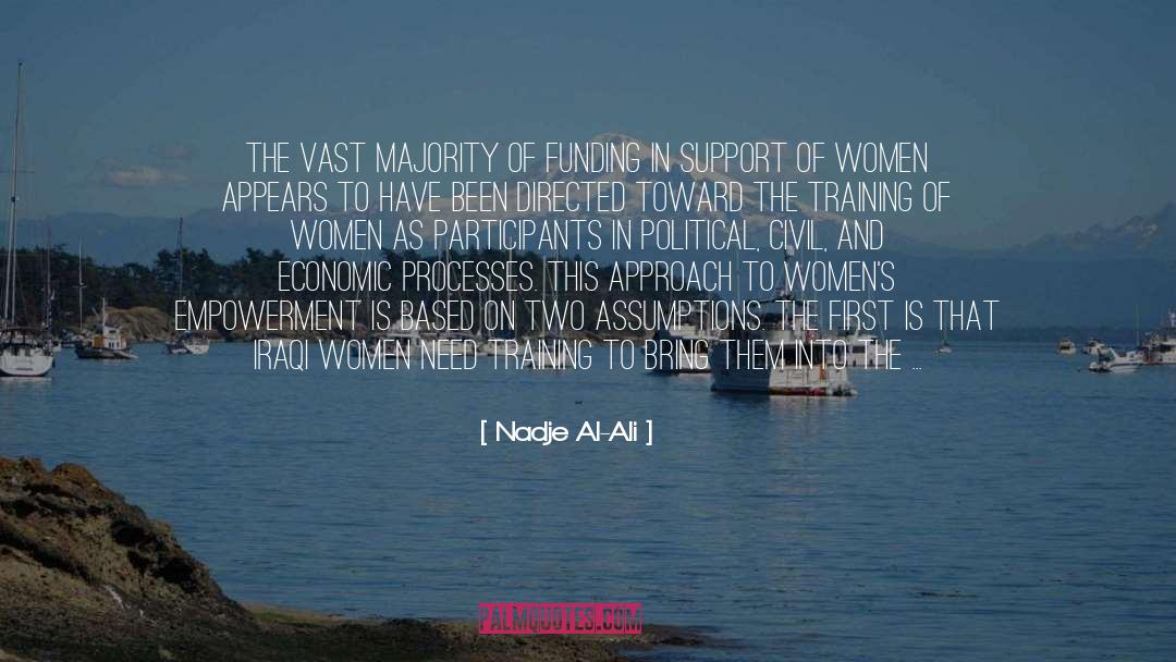 Empowerment quotes by Nadje Al-Ali