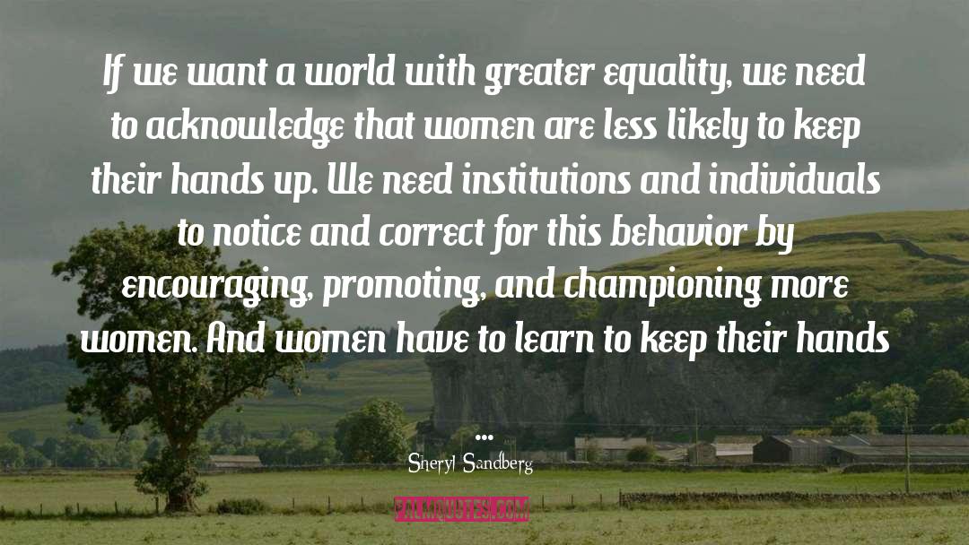 Empowerment quotes by Sheryl Sandberg