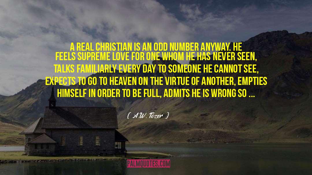 Empties quotes by A.W. Tozer