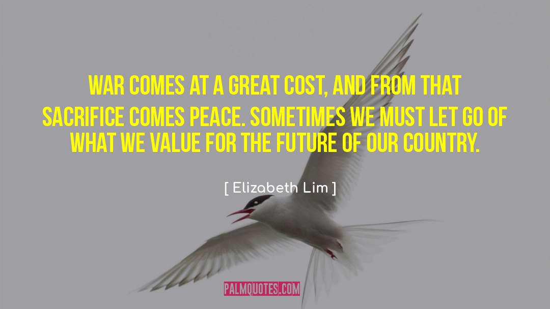Emptiness Sacrifice quotes by Elizabeth Lim