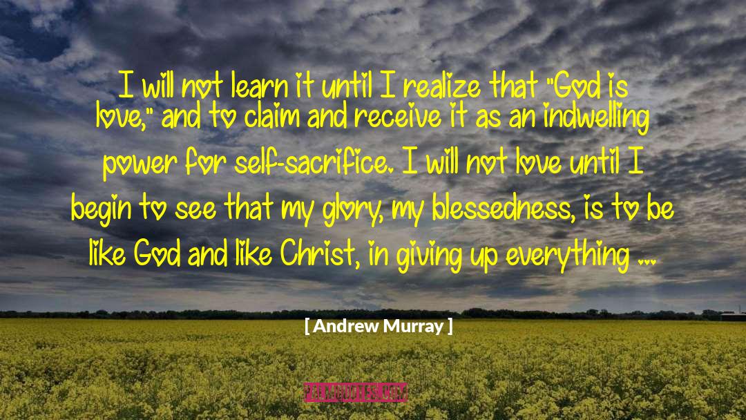 Emptiness Sacrifice quotes by Andrew Murray