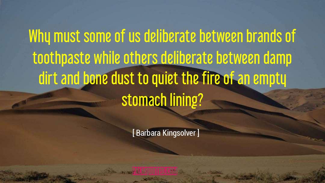 Empty And Sad quotes by Barbara Kingsolver