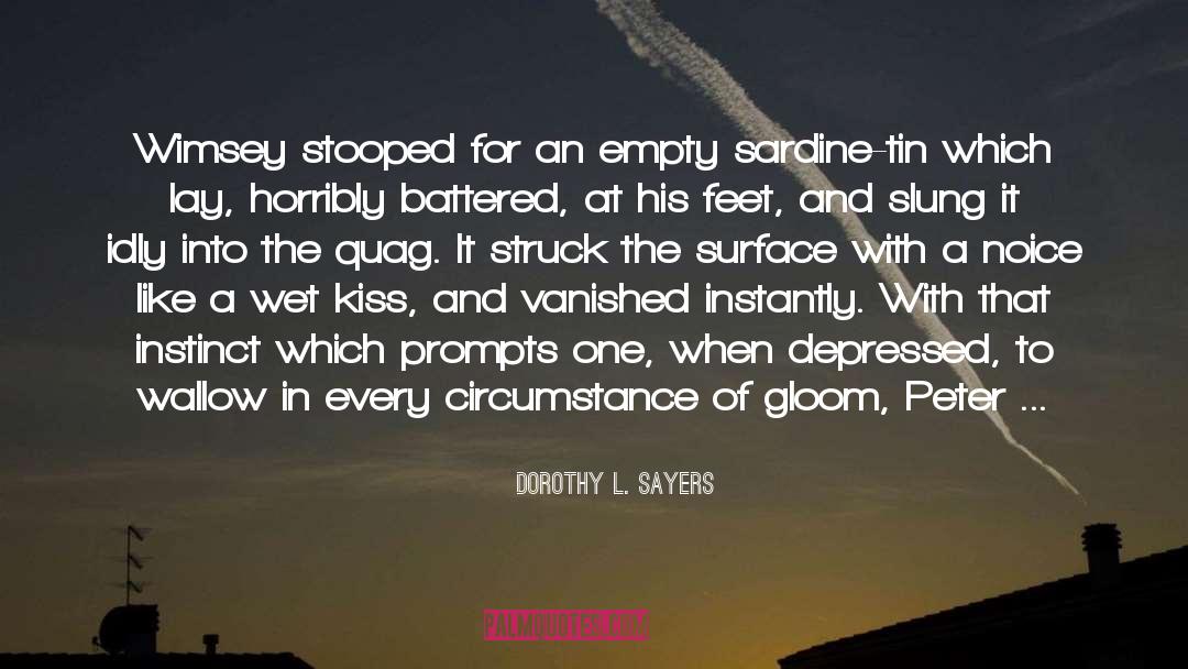 Empty Canvas quotes by Dorothy L. Sayers