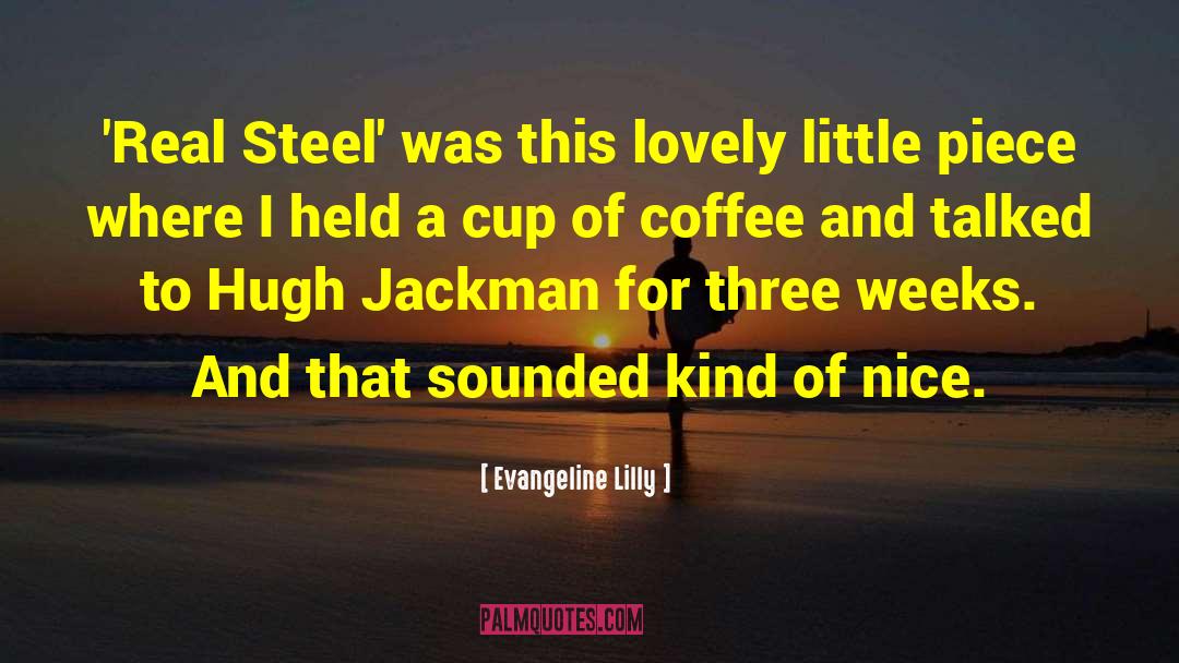 Empty Cup quotes by Evangeline Lilly