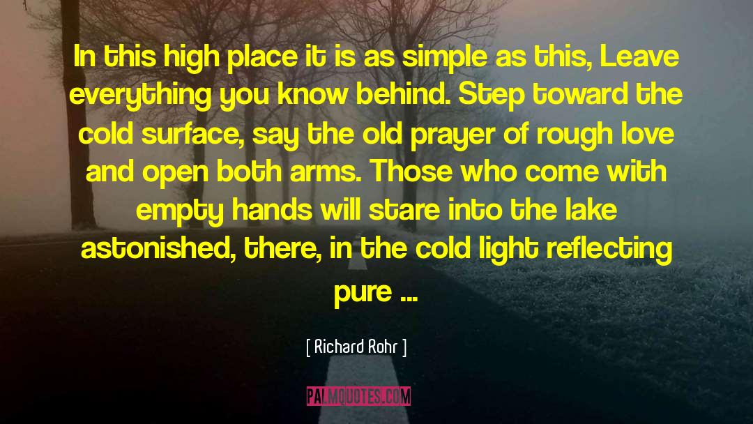 Empty Hands quotes by Richard Rohr