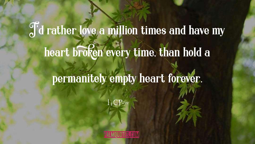 Empty Heart quotes by H.C.Paye