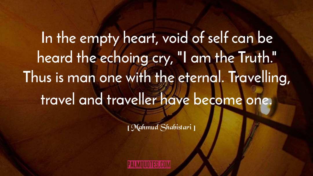 Empty Heart quotes by Mahmud Shabistari