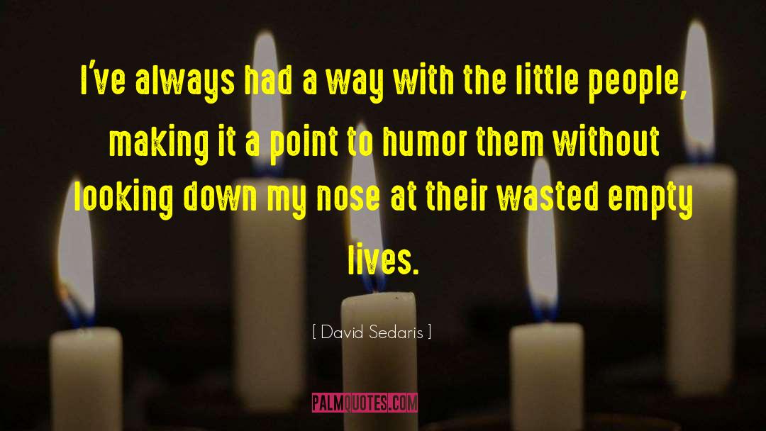 Empty Life quotes by David Sedaris