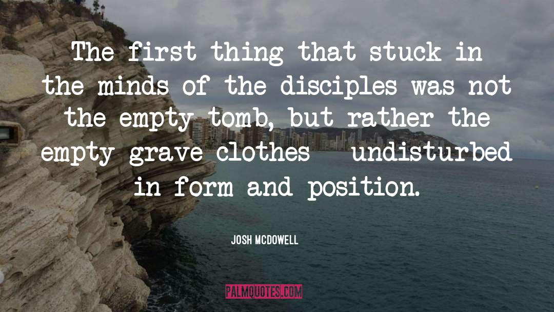 Empty Mind quotes by Josh McDowell