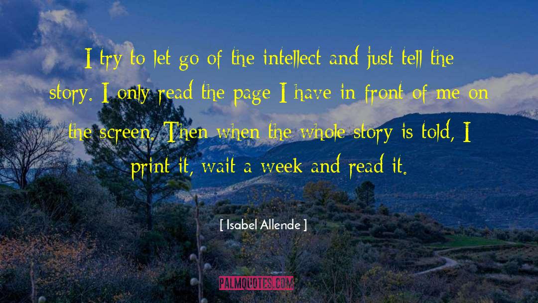 Empty Page quotes by Isabel Allende