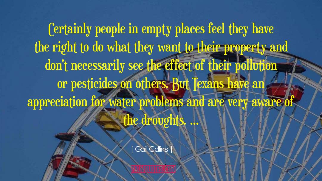 Empty Places quotes by Gail Collins