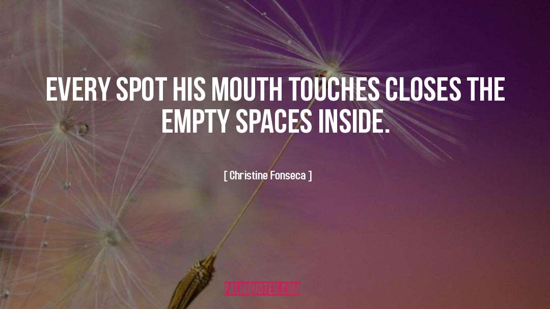 Empty Spaces quotes by Christine Fonseca