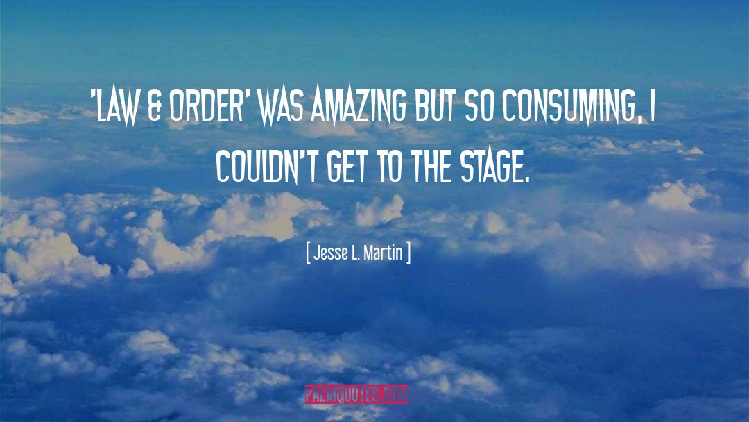 Empty Stage quotes by Jesse L. Martin