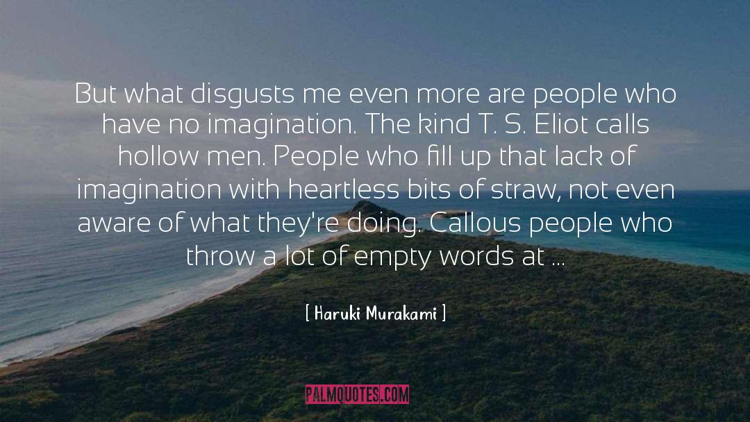 Empty Words quotes by Haruki Murakami