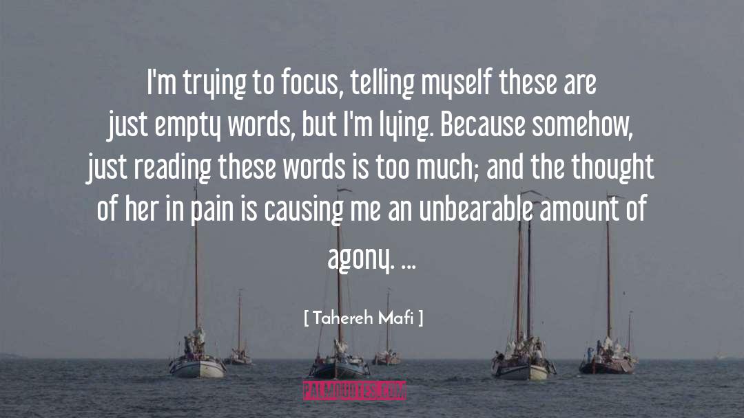 Empty Words quotes by Tahereh Mafi