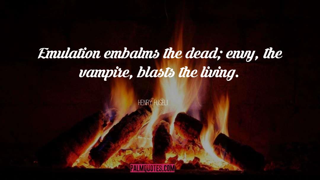 Emulation quotes by Henry Fuseli