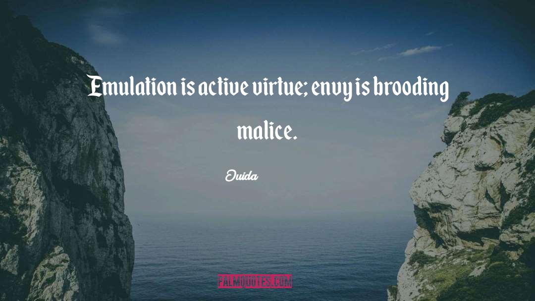 Emulation quotes by Ouida