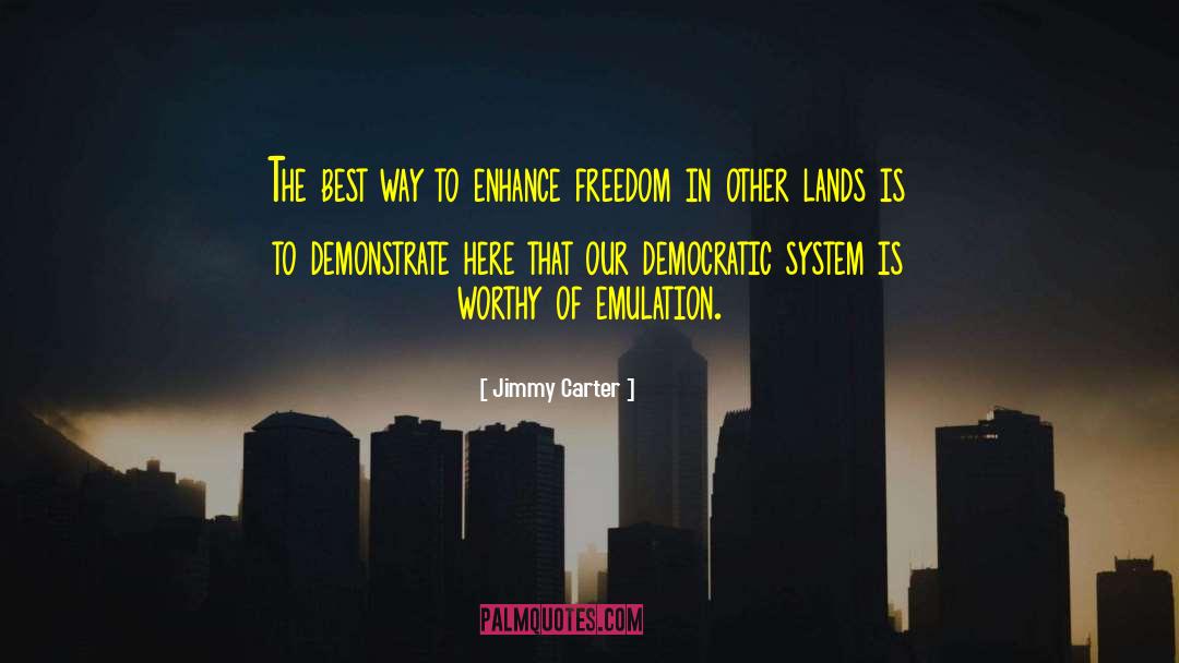 Emulation quotes by Jimmy Carter