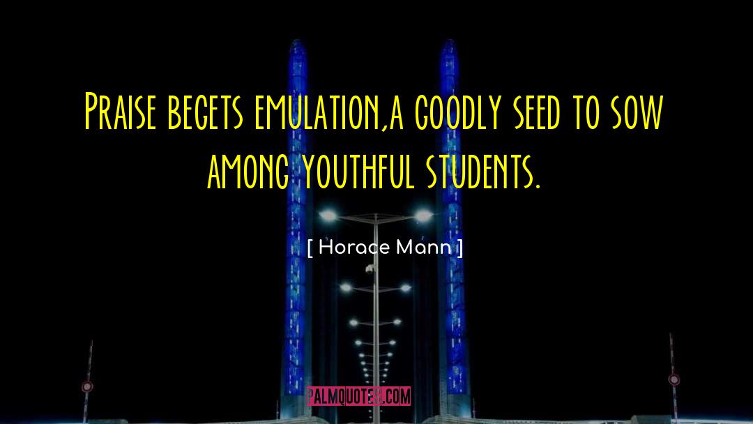 Emulation quotes by Horace Mann