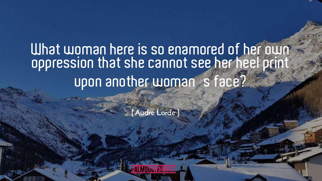 Enamored quotes by Audre Lorde