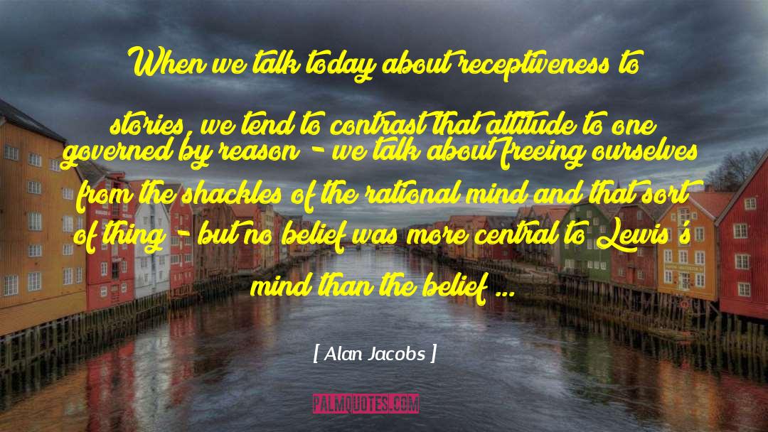 Enchanting quotes by Alan Jacobs
