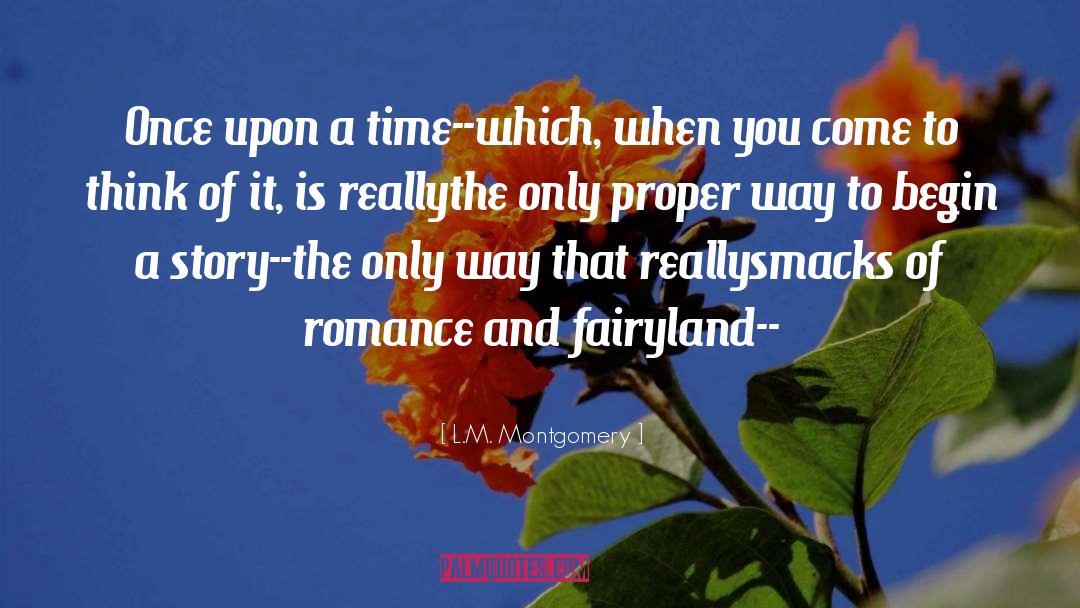 Enchanting quotes by L.M. Montgomery