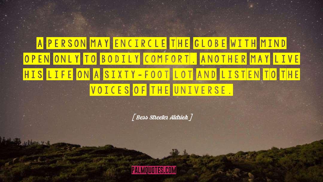 Encircle quotes by Bess Streeter Aldrich