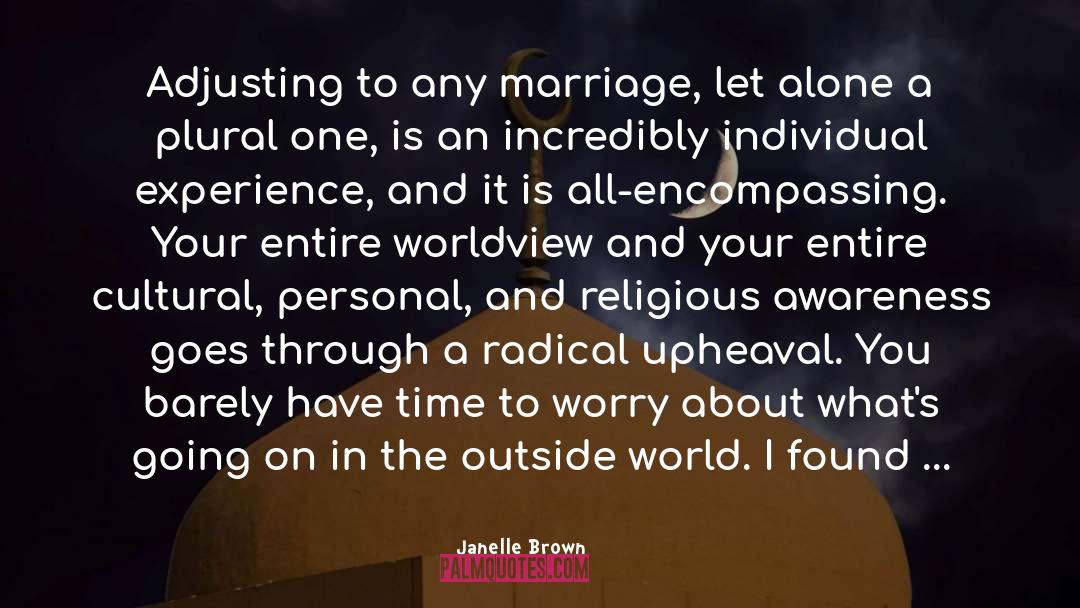 Encompassing quotes by Janelle Brown