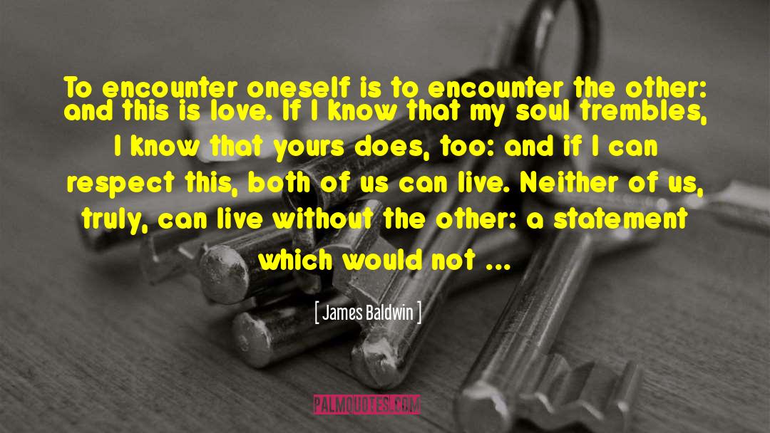 Encounter Groups quotes by James Baldwin