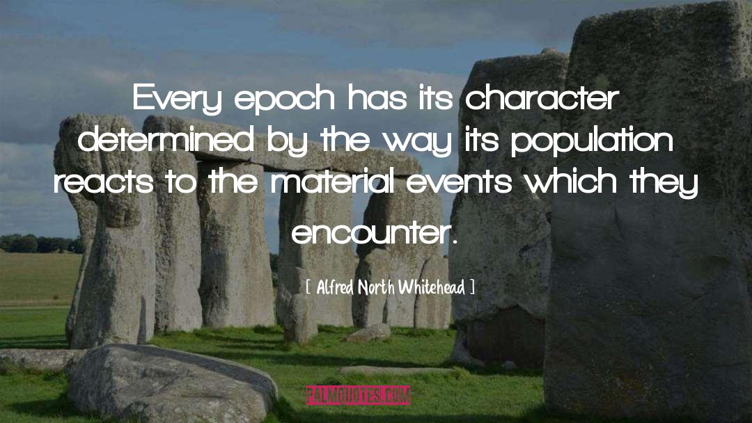 Encounter quotes by Alfred North Whitehead