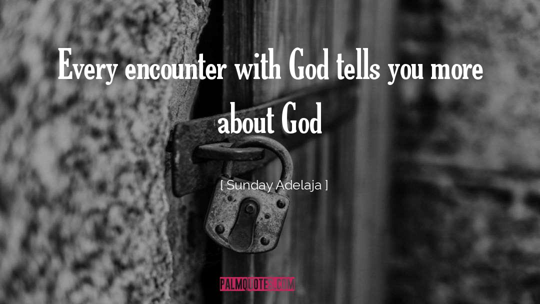 Encounter quotes by Sunday Adelaja