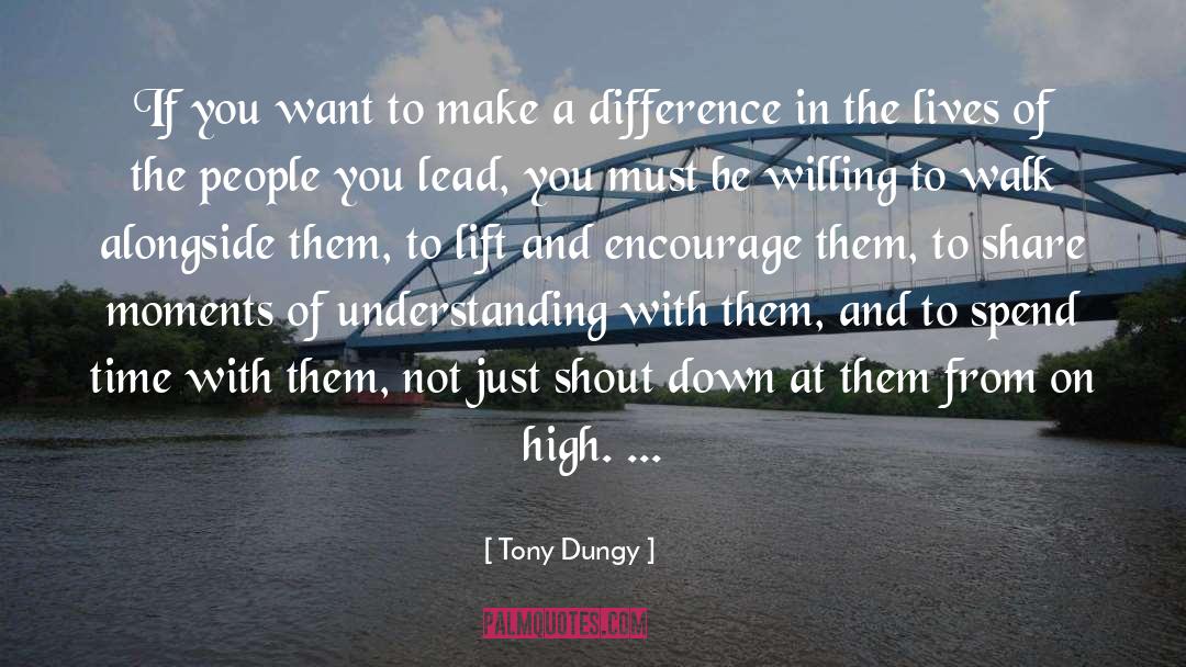 Encourage Others quotes by Tony Dungy