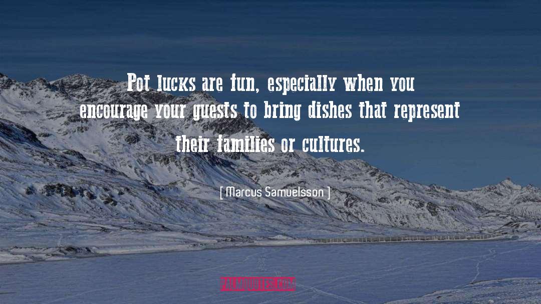 Encourage Your Spouse quotes by Marcus Samuelsson