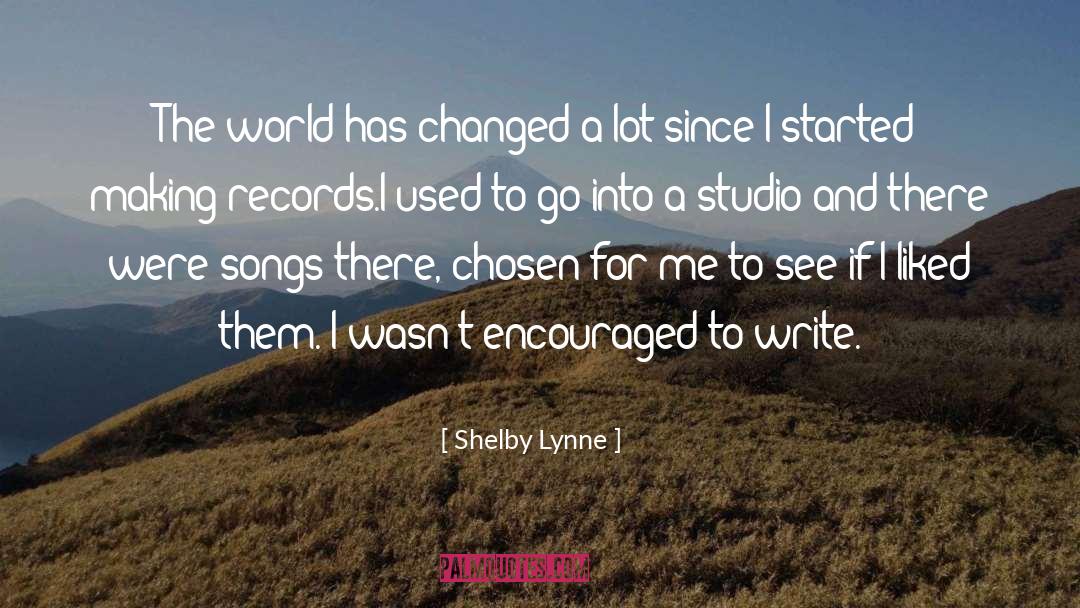 Encouraged quotes by Shelby Lynne