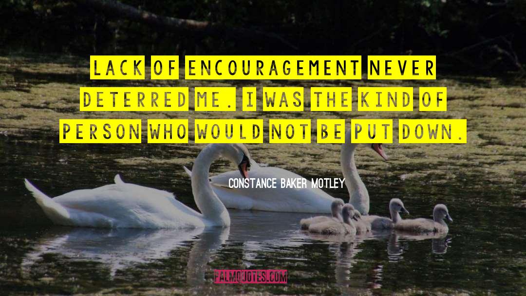 Encouragement Ment quotes by Constance Baker Motley