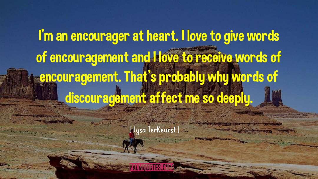 Encouragers quotes by Lysa TerKeurst