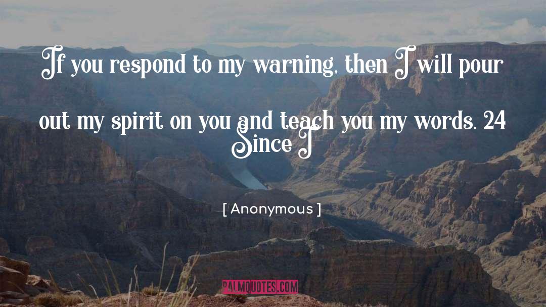 Encouraging Words quotes by Anonymous