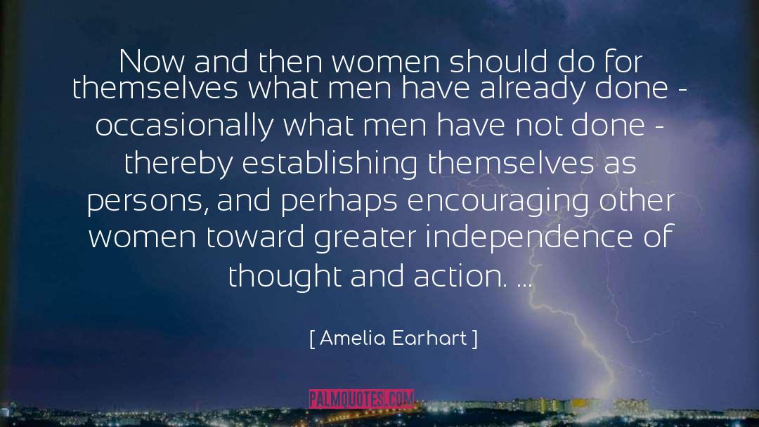 Encouraging Yourself quotes by Amelia Earhart